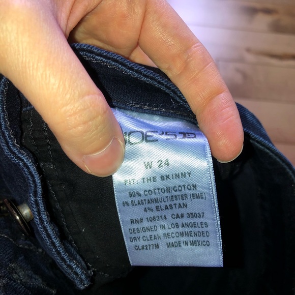 🌻3/25$ Joe’s Jeans - The skinny - Auria - size 24 - Picture 9 of 14